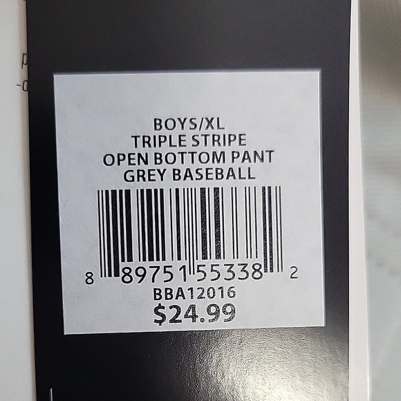 Adidas Kids Grey Sweatpants - Picture 10 of 10